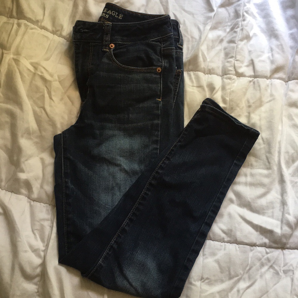 American Eagle High Rise Super Skinny Jeans